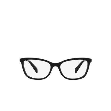 Prada PR 02YV Eyeglasses 07E1O1 black - front view
