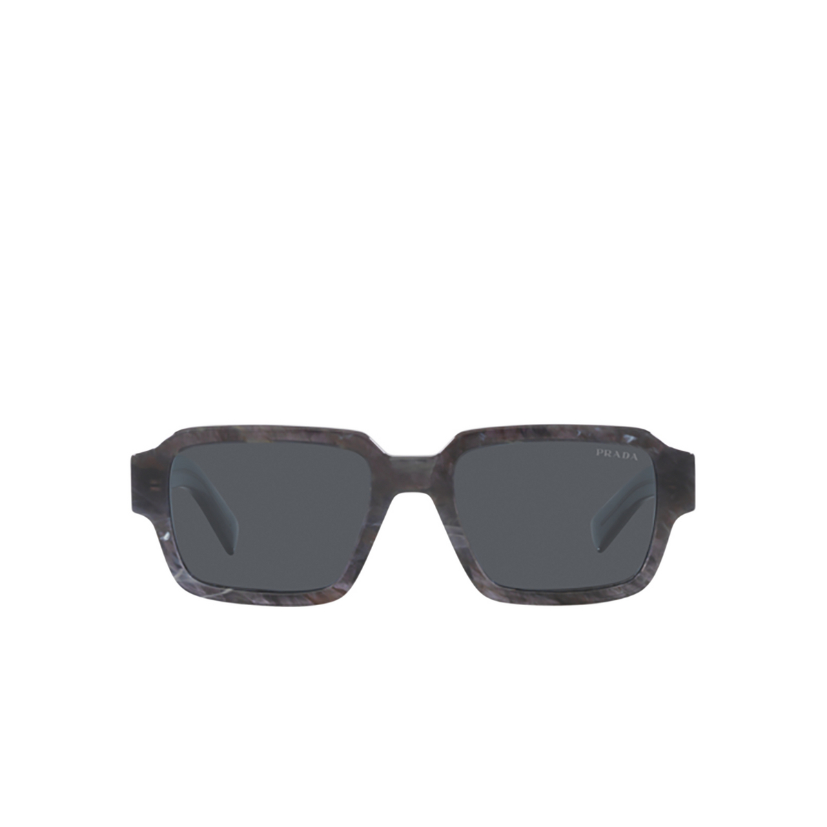 Prada PR 02ZS Sunglasses 13F07T Graphite Stone - front view