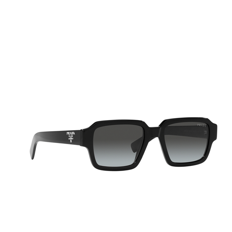Prada PR 02ZS Sunglasses 1AB06T black - 2/4