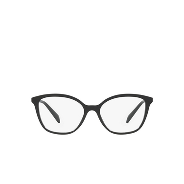 Prada PR 02ZV Eyeglasses 1ab1o1 black - front view