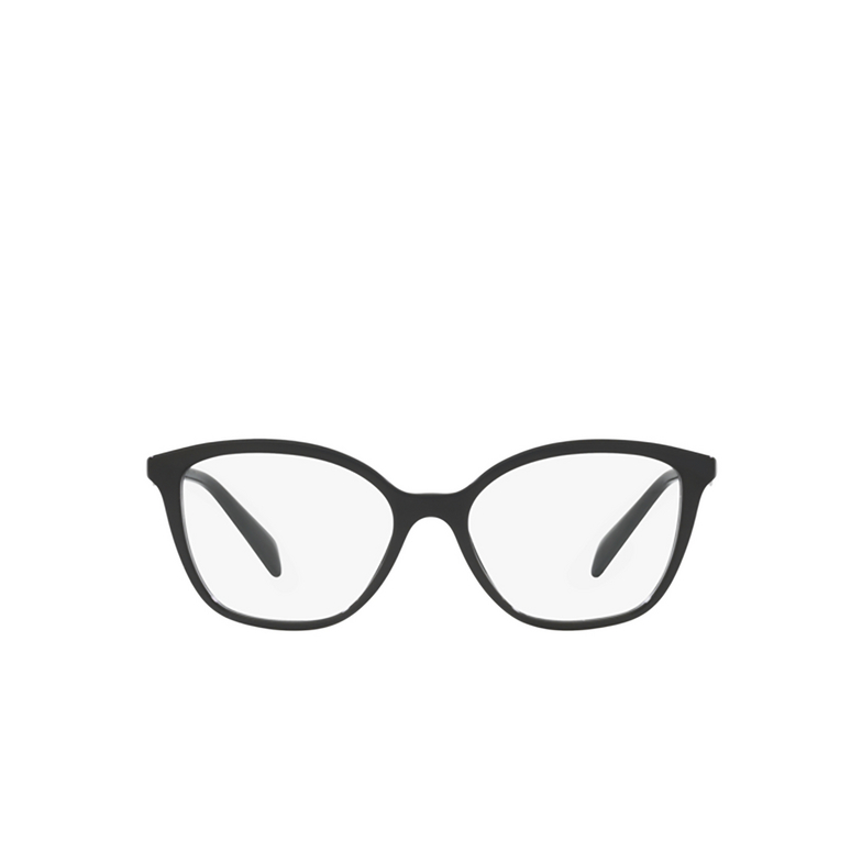 Prada PR 02ZV Eyeglasses 1AB1O1 black - 1/4