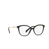 Prada PR 02ZV Eyeglasses 1AB1O1 black - product thumbnail 2/4