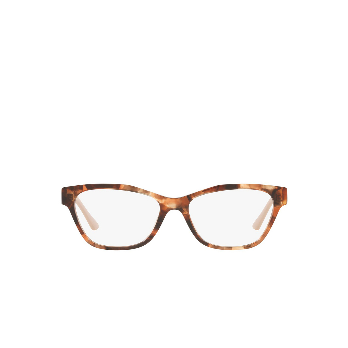 Prada PR 03WV Eyeglasses 07R1O1 Caramel Havana - front view