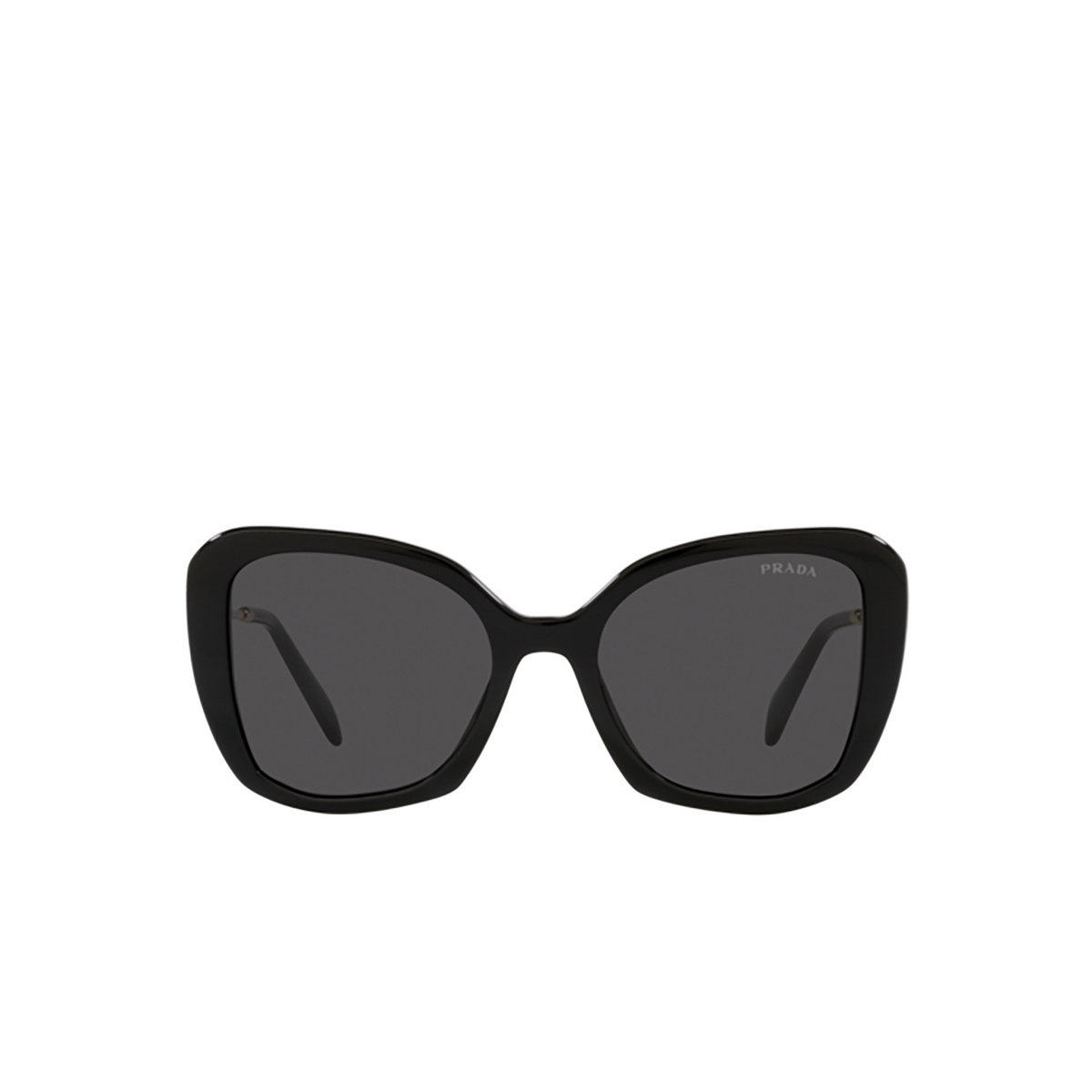 Prada PR 03YS Sunglasses 1AB5S0 Black - front view