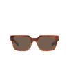 Prada PR 03ZS Sunglasses 14F08T cognac stone - product thumbnail 1/4