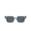 Occhiali da sole Prada PR 03ZS U430A9 transparent grey - anteprima prodotto 1/4