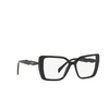 Prada PR 03ZV Eyeglasses 19D1O1 black / yellow marble - product thumbnail 2/4