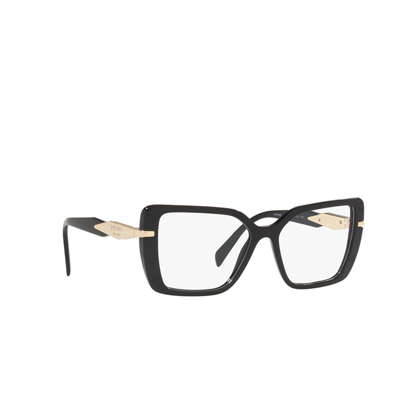 Prada PR 03ZV Eyeglasses 1AB1O1 black - 2/4