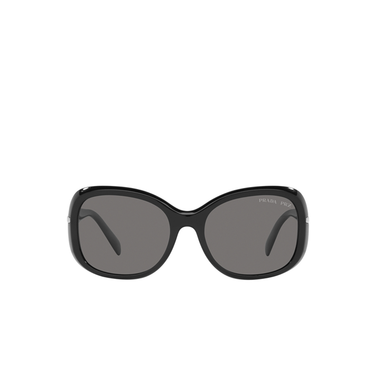 Prada PR 04ZS Sunglasses 1AB5Z1 Black - front view