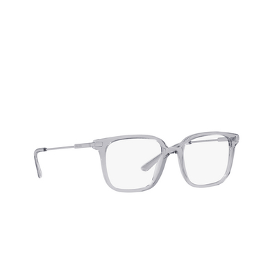 Occhiali da vista Prada PR 04ZV u431o1 grey crystal - tre quarti