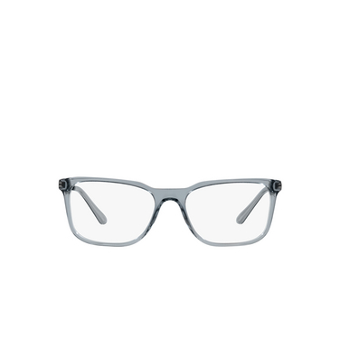 Prada PR 05ZV Eyeglasses 19f1o1 crystal graphite - front view
