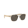 Prada PR 07WS Sunglasses 05L5G1 black / white / amber crystal - product thumbnail 2/4
