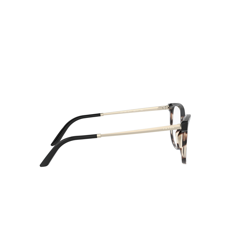 Prada PR 07WV Eyeglasses 3981O1 tortoise talc / black - 3/4