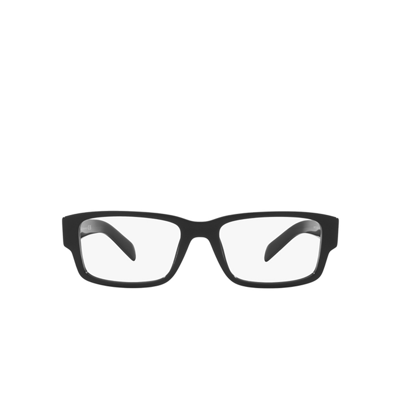 Prada PR 07ZV Eyeglasses 1AB1O1 black - 1/4