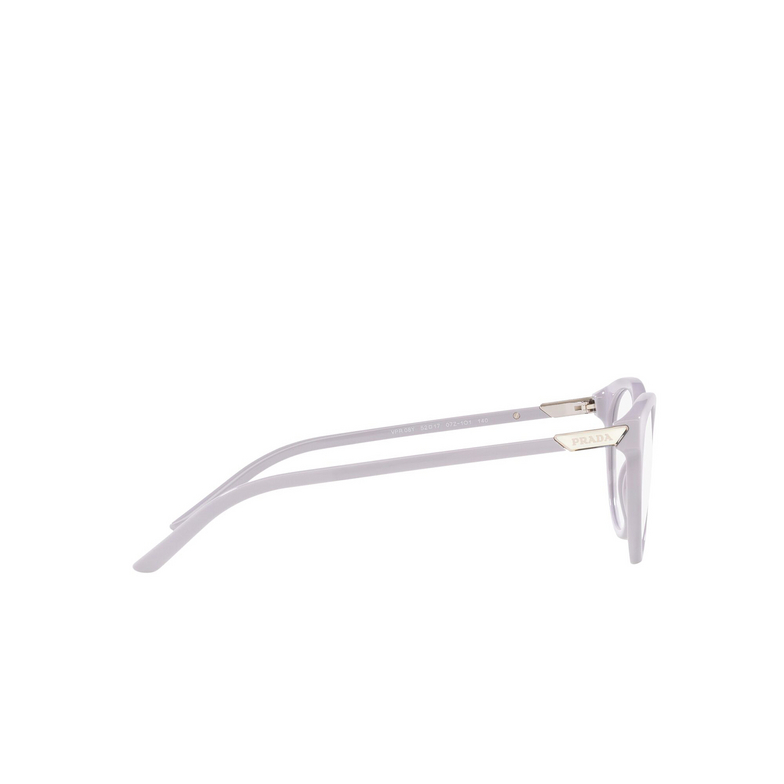 Prada PR 08YV Eyeglasses 07Z1O1 wisteria - 3/4