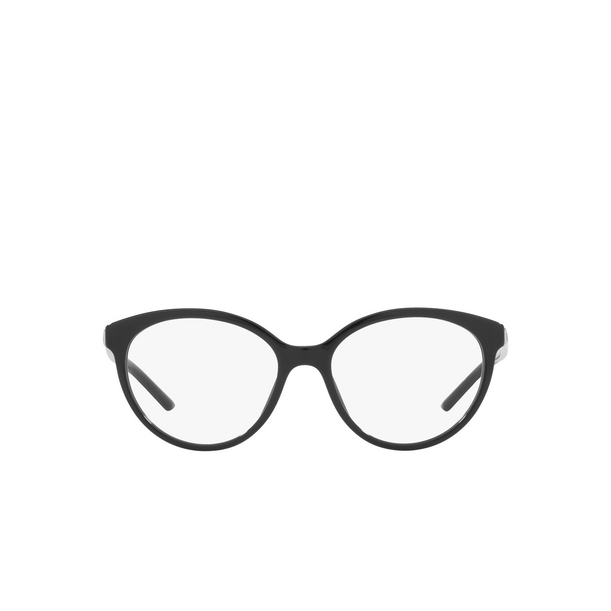 Prada PR 08YV Eyeglasses 1AB1O1 Black - front view