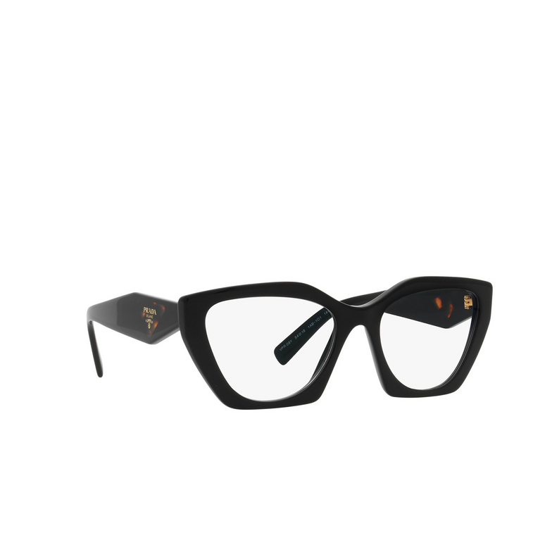 Prada PR 09YV Eyeglasses 1AB1O1 black - 2/4