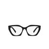 Occhiali da vista Prada PR 09YV 1AB1O1 black - anteprima prodotto 1/4