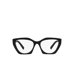 Prada® Irregular Eyeglasses: PR 09YV color 1AB1O1 Black 
