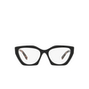 Prada PR 09YV Eyeglasses 21B1O1 black - product thumbnail 1/4