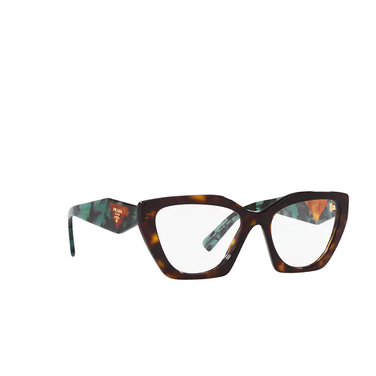 Prada PR 09YV Korrektionsbrillen 2au1o1 tortoise - Dreiviertelansicht