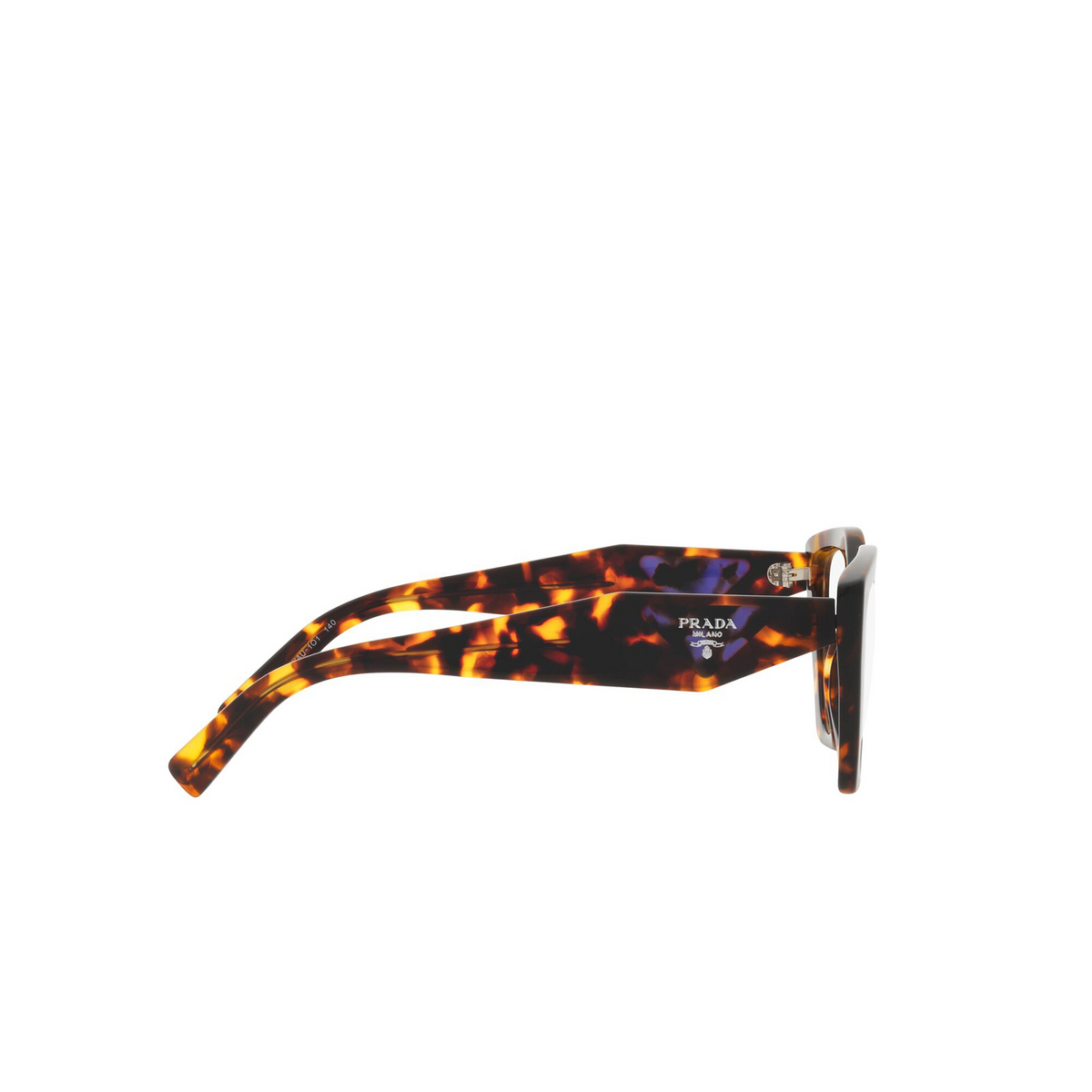 Prada® Irregular Eyeglasses: PR 09YV color VAU1O1 Honey Tortoise - 3/3