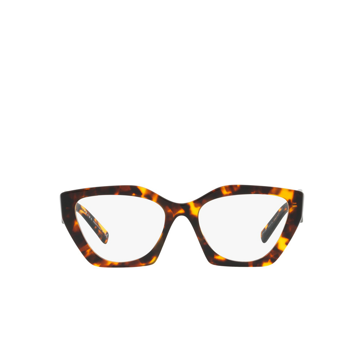 Prada® Irregular Eyeglasses: PR 09YV color Honey Tortoise VAU1O1 - front view.