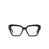 Prada PR 09ZV Eyeglasses 1AB1O1 black - product thumbnail 1/4