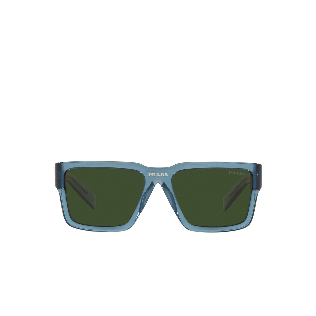 Prada® Rectangle Sunglasses: PR 10YS color Astral Crystal 01X1I0 - front view.