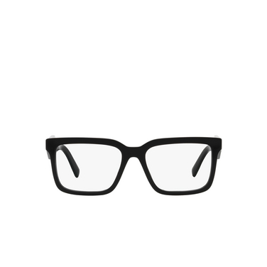 Prada PR 10YV Eyeglasses 1AB1O1 black - front view
