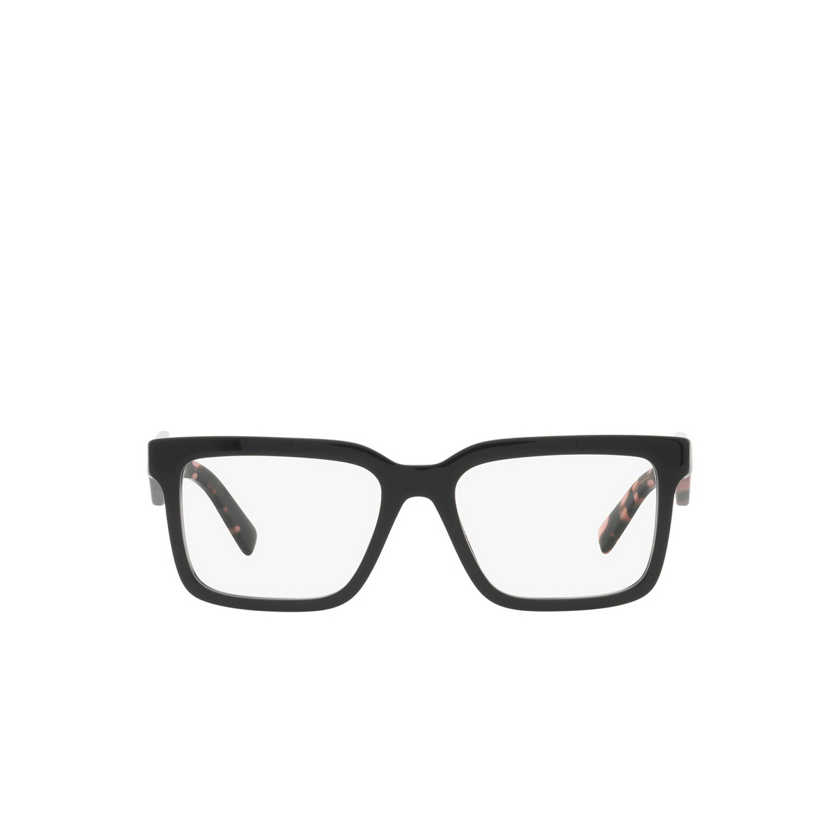 Prada PR 10YV Eyeglasses 21B1O1 Black - front view