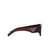 Prada PR 10ZS Sunglasses 11F5S0 black etruscan marble - product thumbnail 3/4