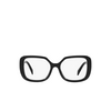 Prada PR 10ZV Eyeglasses 1AB1O1 black - product thumbnail 1/4