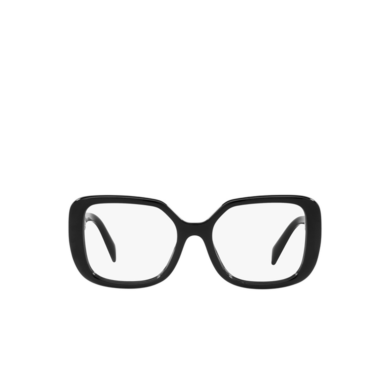 Prada PR 10ZV Eyeglasses 1AB1O1 black - 1/4