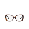Prada PR 10ZV Eyeglasses 2AU1O1 tortoise - product thumbnail 1/4
