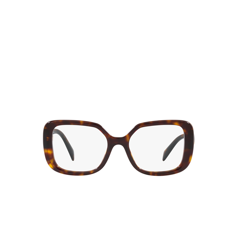 Prada PR 10ZV Eyeglasses 2AU1O1 tortoise - 1/4