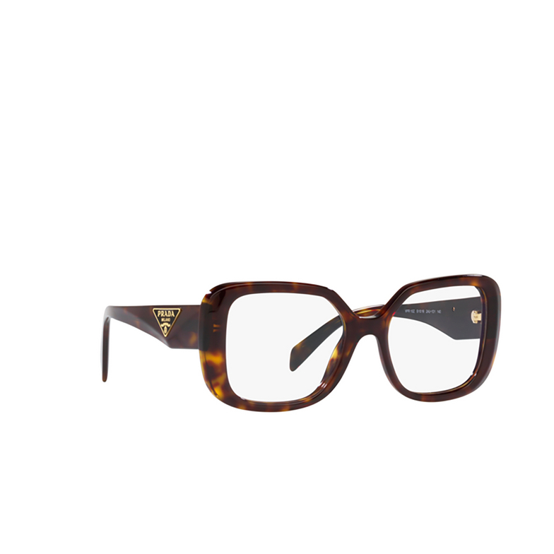 Prada PR 10ZV Eyeglasses 2AU1O1 tortoise - 2/4