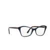 Prada PR 11XV Eyeglasses 08Q1O1 crystal blue - product thumbnail 2/4