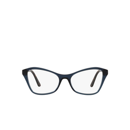 Prada® Butterfly Eyeglasses: PR 11XV color Crystal Blue 08Q1O1.