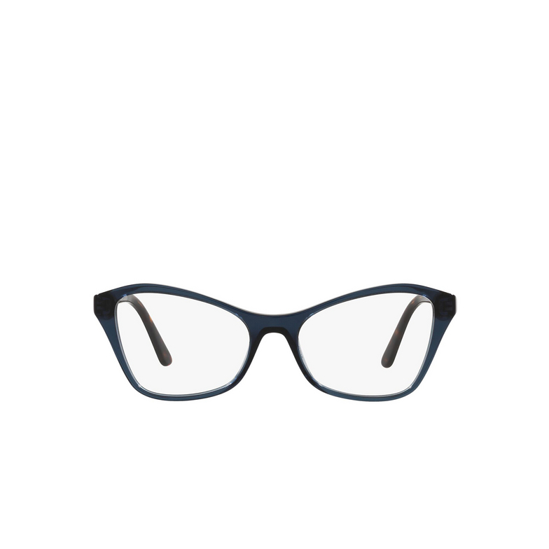 Prada PR 11XV Eyeglasses 08Q1O1 crystal blue - 1/4