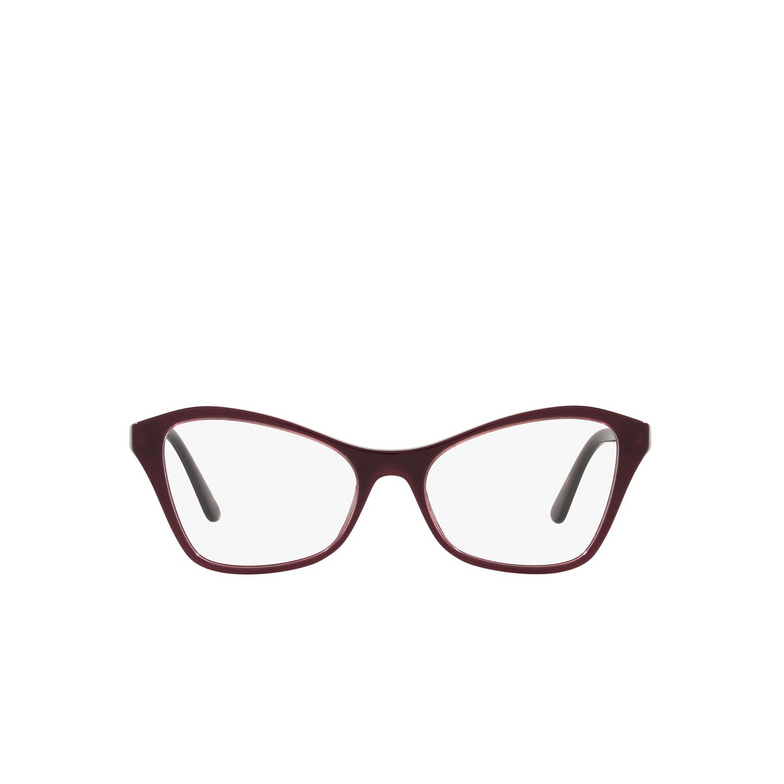 Prada PR 11XV Eyeglasses UAN1O1 bordeaux - 1/4