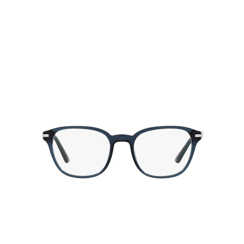 Prada PR 12WV Eyeglasses 08Q1O1 transparent blue - 1/4