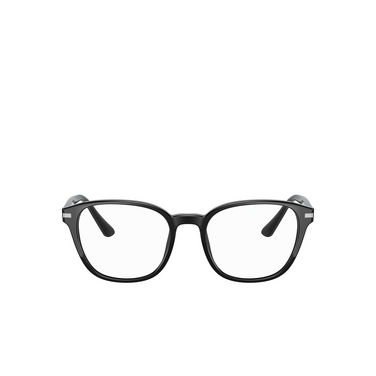 Prada PR 12WV Eyeglasses 1AB1O1 black - front view