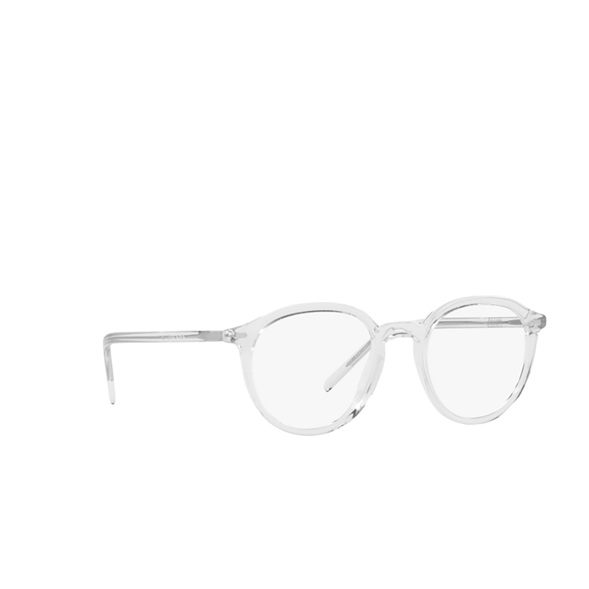 Occhiali da vista Prada PR 12YV 2AZ1O1 Crystal - tre quarti