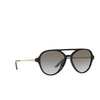 Prada PR 13WS Sunglasses 1AB0A7 black - product thumbnail 2/4