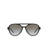 Prada PR 13WS Sunglasses 1AB0A7 black - product thumbnail 1/4