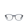Prada PR 13WV Eyeglasses 08Q1O1 transparent blue - product thumbnail 1/4