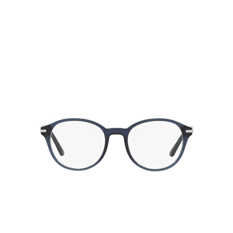 Prada PR 13WV Eyeglasses 08Q1O1 transparent blue - 1/4
