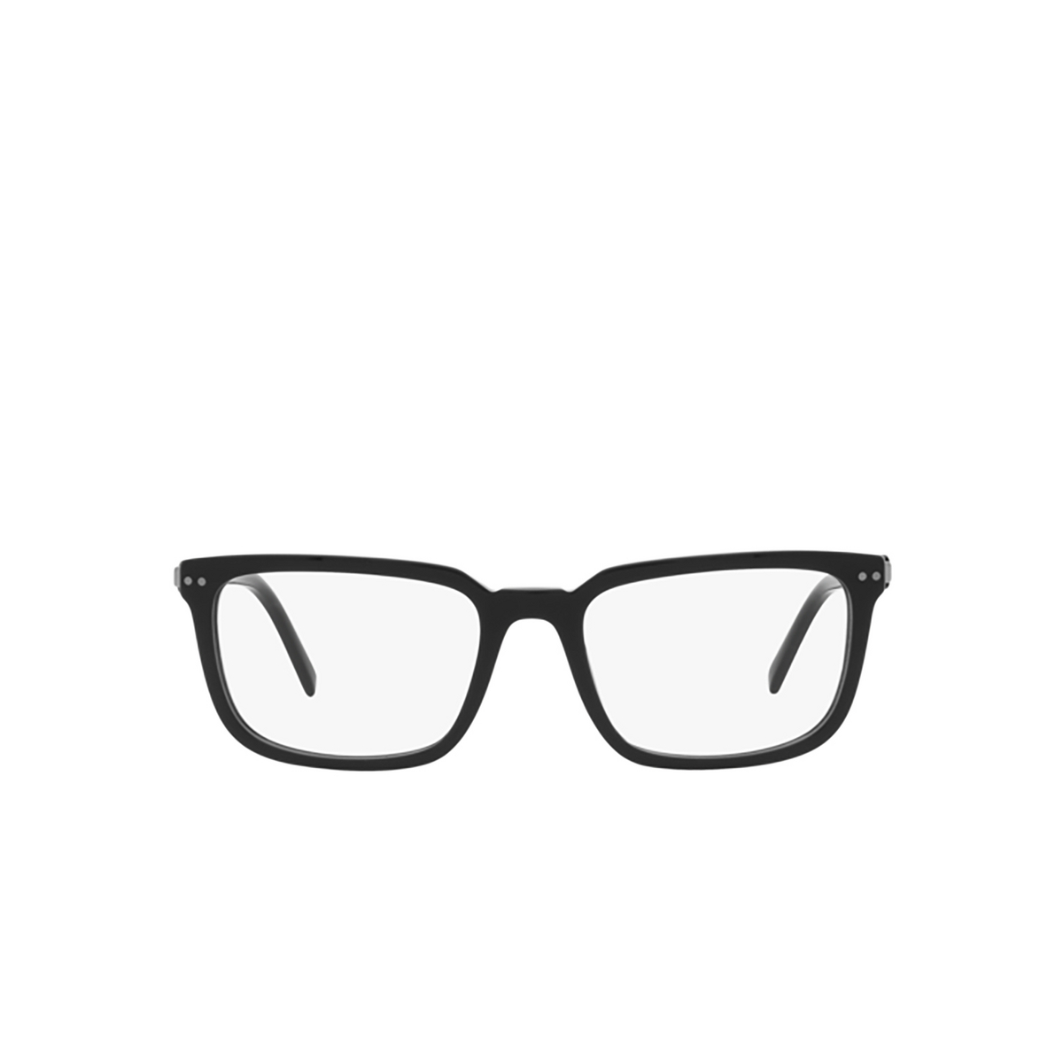 Prada PR 13YV Eyeglasses 1AB1O1 Black - front view