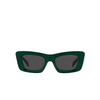 Prada PR 13ZS Sunglasses 16D5S0 green marble - product thumbnail 1/4